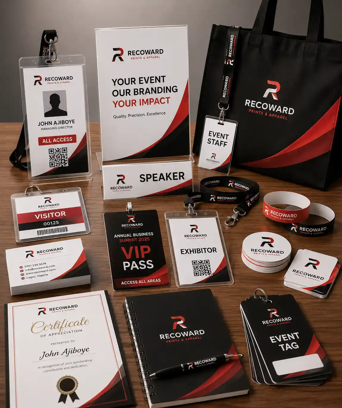corporate uniform printing promotional merchandise nigeria.webp