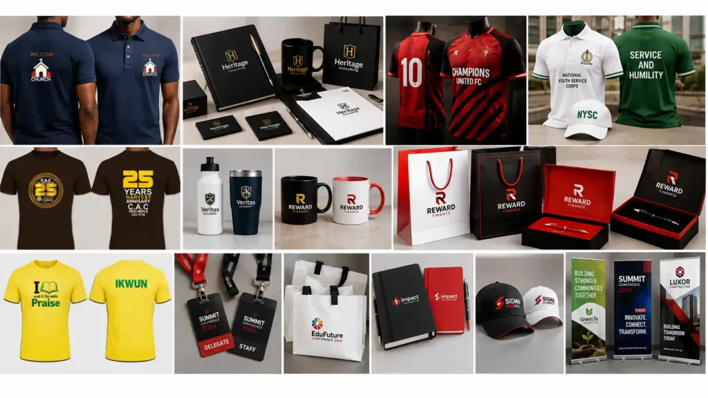 high quality printing and branding company lagos nigeria