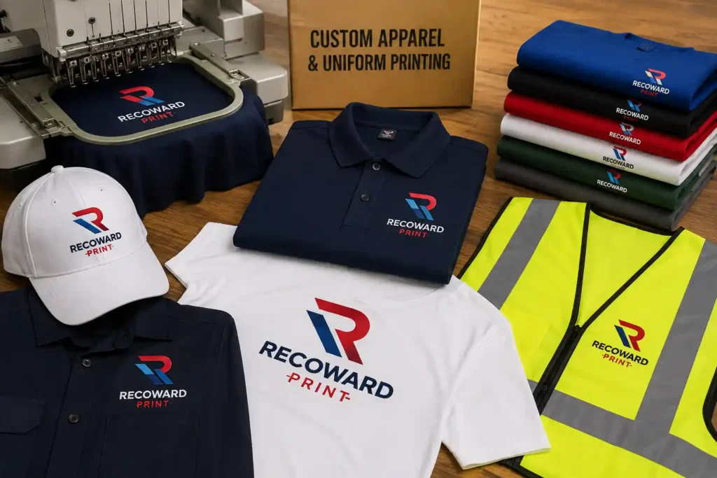 Custom apparel and uniform printing services in Nigeria