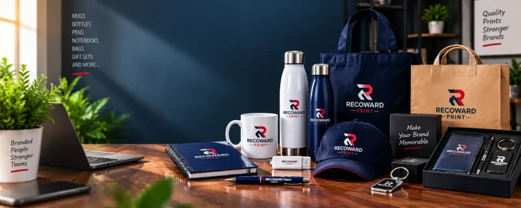 Promotional Merchandise & Souvenir Printing in Nigeria Promotional merchandise and souvenir printing for businesses and organizations in Nigeria by Recoward Print